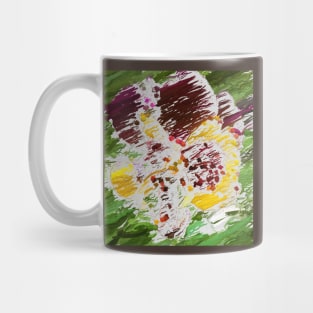 Floral Abstract Impression Mug